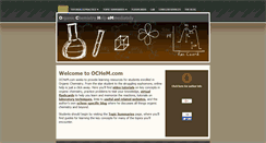 Desktop Screenshot of ochem.com